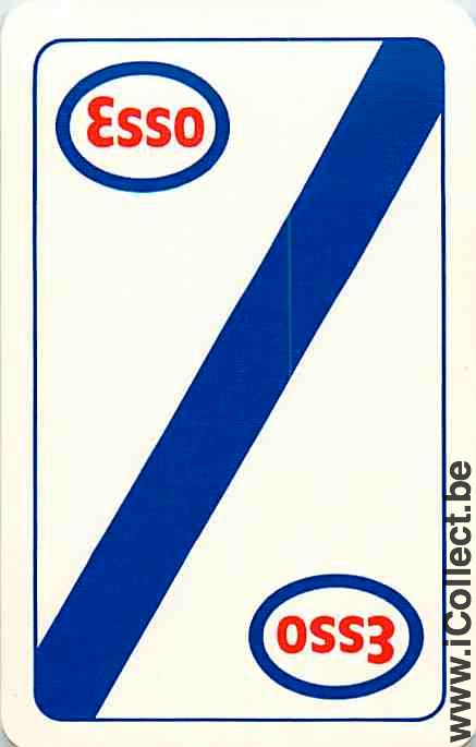 Single Swap Playing Cards Motor Oil Esso (PS13-42B) - Click Image to Close